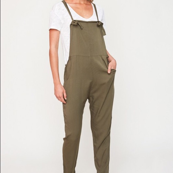 Olive Jumpsuit - Picture 1 of 5